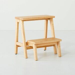 Wood Kitchen Step Stool Natural - Hearth & Hand Magnolia, Target